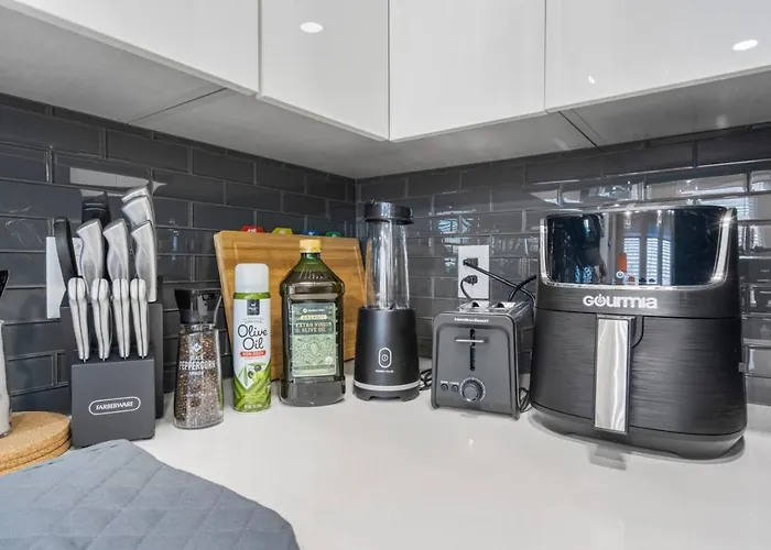 Ferienhaus Elegant 2bd Townhome 7th St Walkable Fort Worth