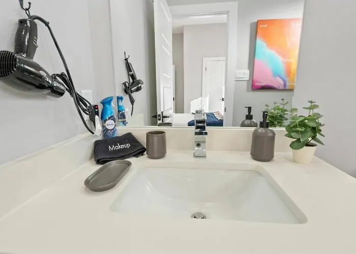 Ferienhaus Elegant 2bd Townhome 7th St Walkable Fort Worth